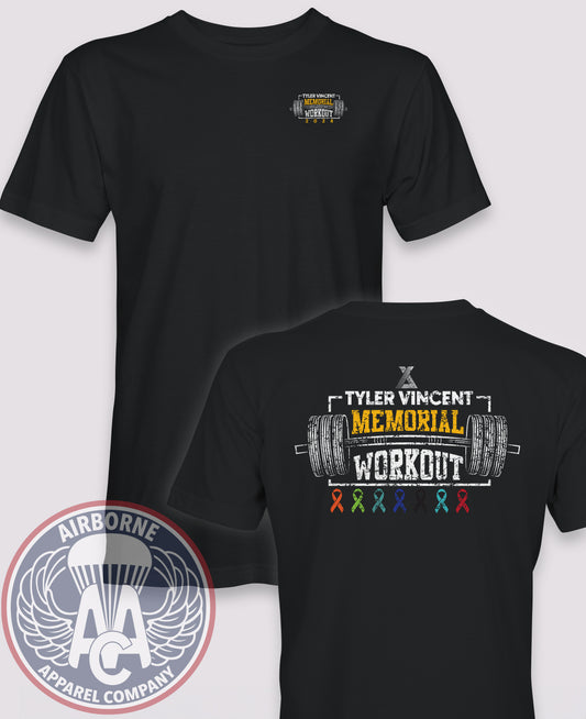 Tyler Vincent Memorial Workout Shirt