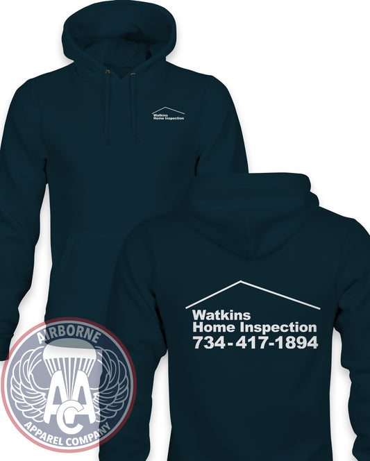 Watkins Home Inspection Pull-Over Hoodie